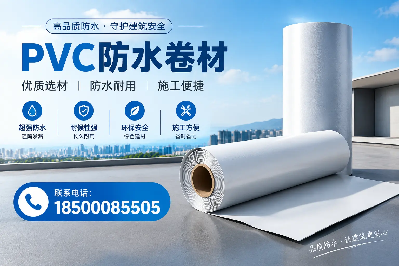 如何评估PVC防水卷材的性价比?鄂州消费者必读